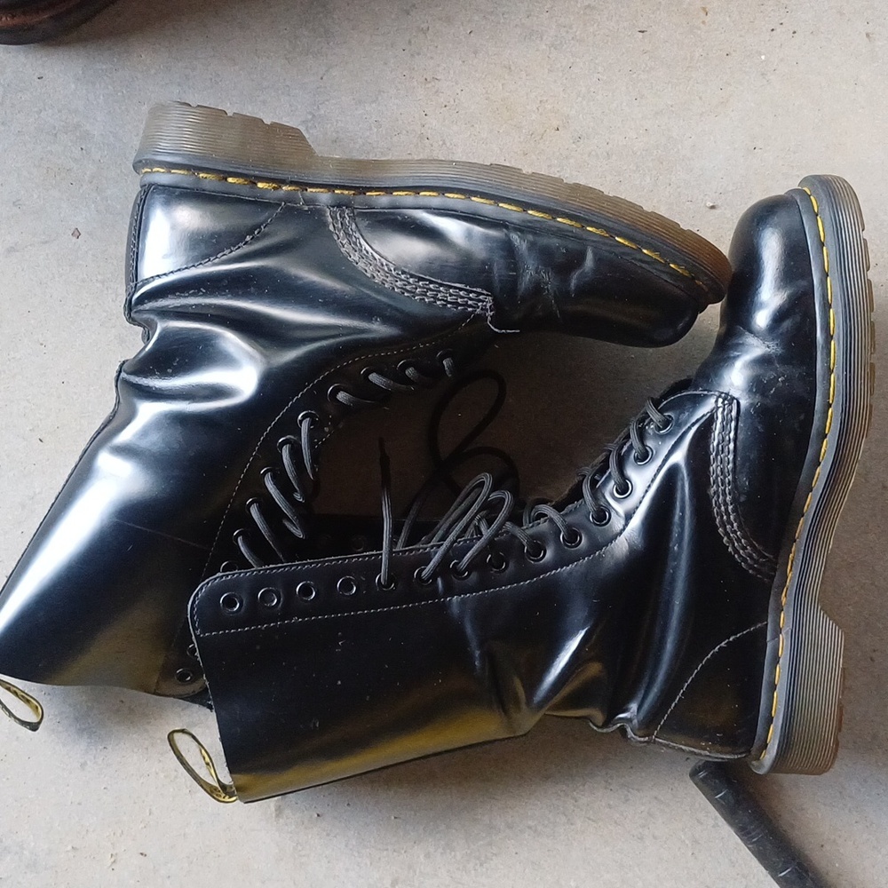 Doc Marten 1914 Lace Up Smooth Leather Boots